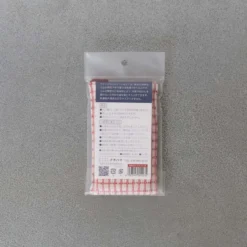 Éponge à carreaux - Rouge