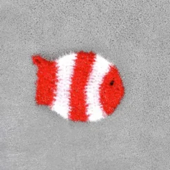 Éponge Poisson - Rouge