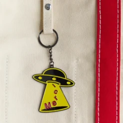 Porte-clés en métal Merci UFO - Merci