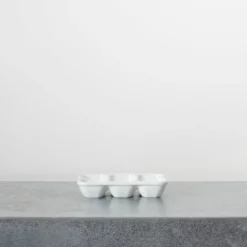 Porte oeuf X6 - Blanc