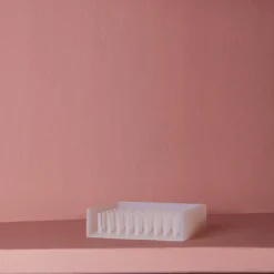 Porte-savon en silicone blanc - Yamazaki