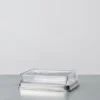 Porte savon en verre et étain - Cosi Tabellini