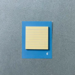 Post-it à lignes - Bleu ciel