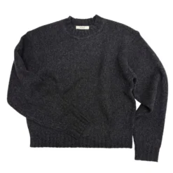 6397 - Pull col rond haut - Anthracite