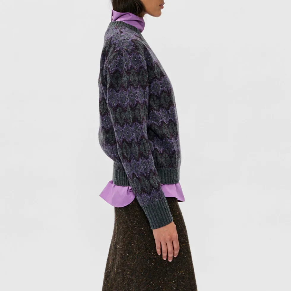 6397 - Pull Fairisle - Viola