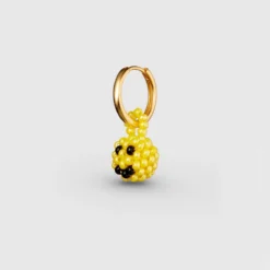 Pura Utz - Boucles d'oreilles Mood - Jaune