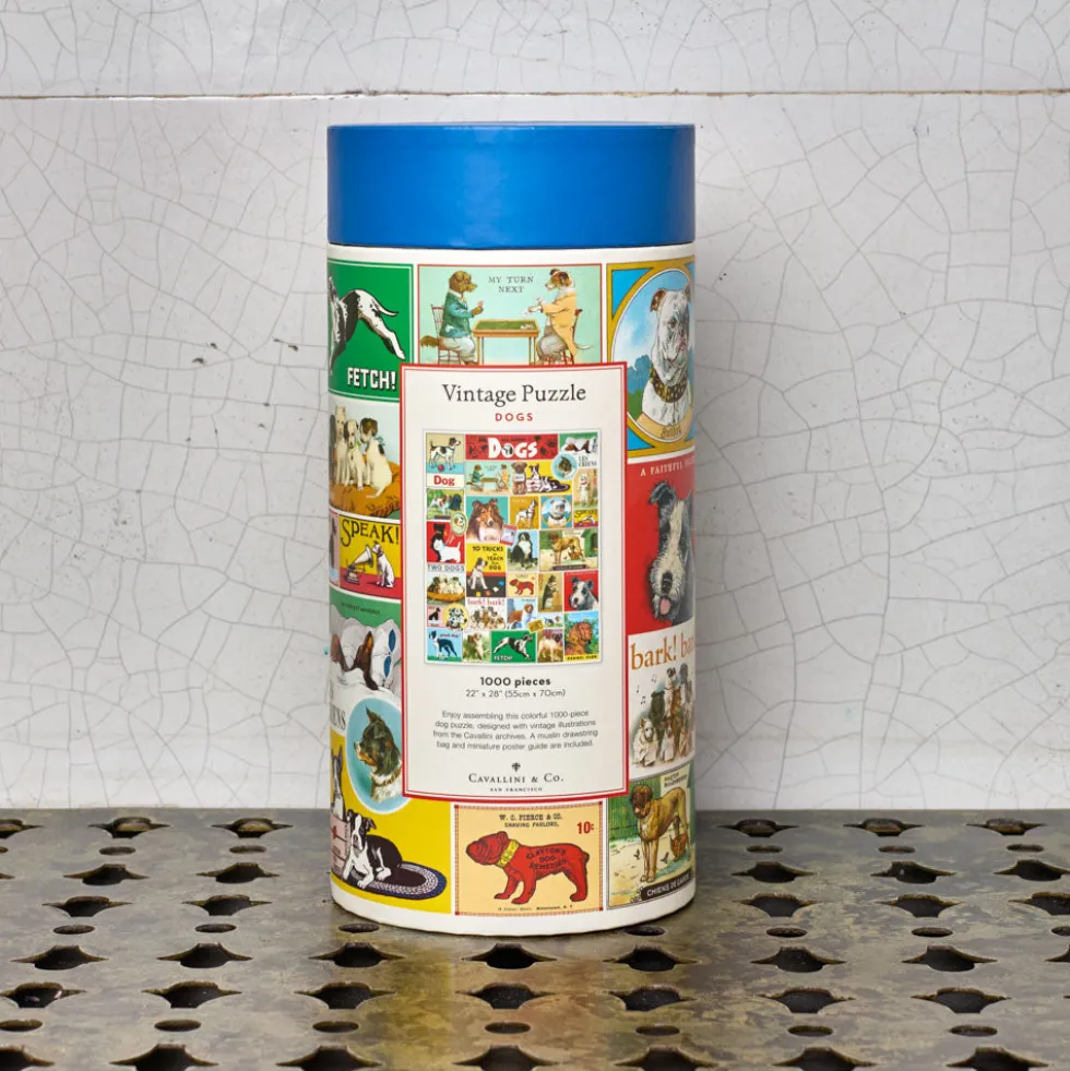 Puzzle - Chiens vintage