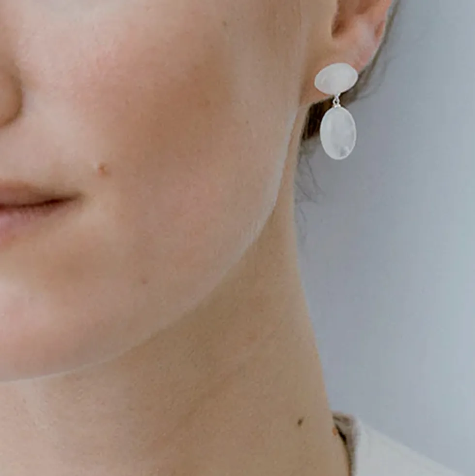 RAGBAG - Boucles d'oreilles Datura - Argent