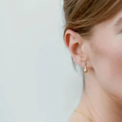 RAGBAG - Petites Boucles d'oreilles Datura - Or