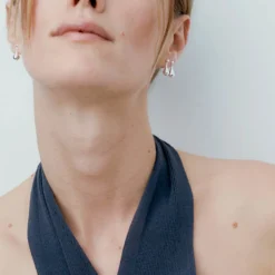RAGBAG - Petites Boucles d'oreilles Datura - Argent