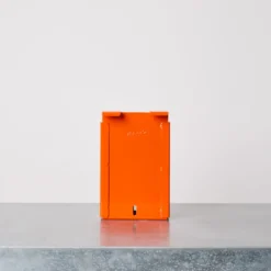 Rangement en métal - Orange