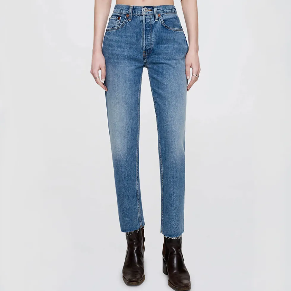 RE/DONE - Jeans Stove Pipe - Medium Vain