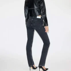 RE/DONE - Jeans The Slim Cig - Noir
