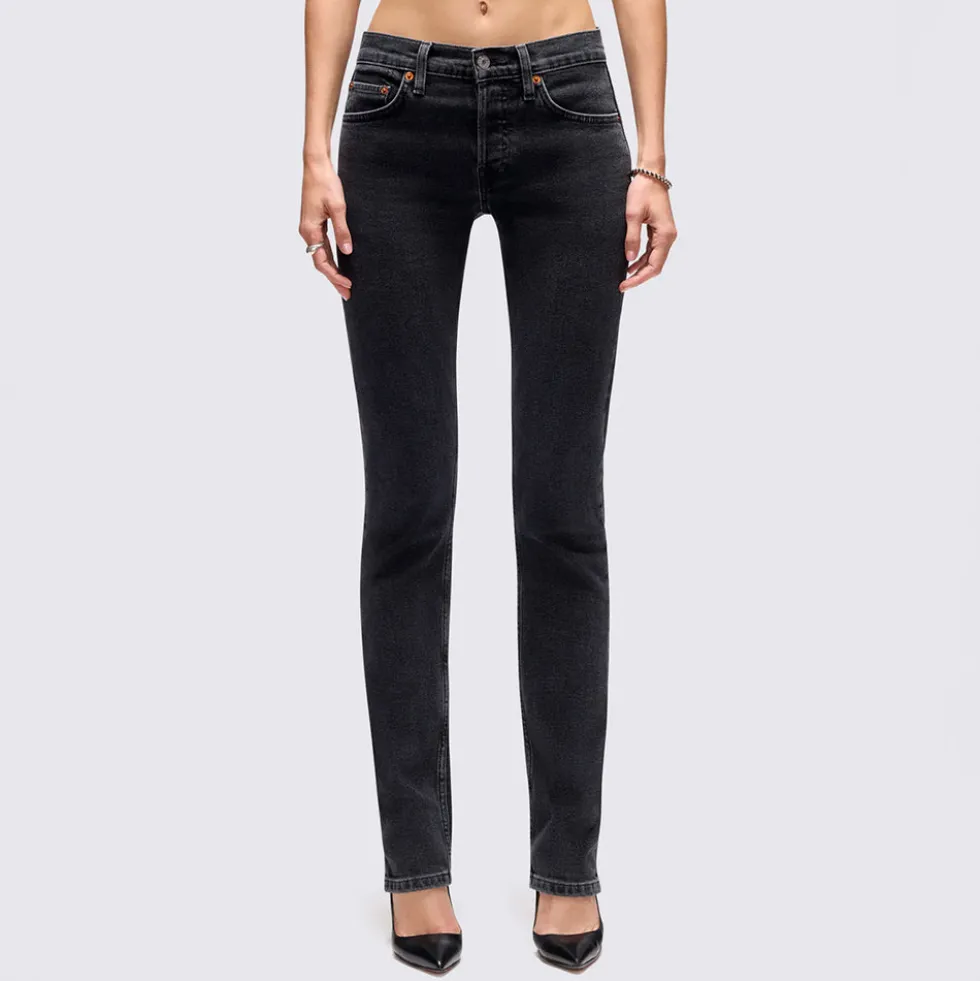 RE/DONE - Jeans The Slim Cig - Noir