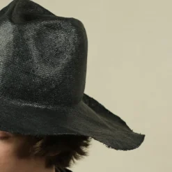 Reinhard Plank - Chapeau Boncia Raw - Noir