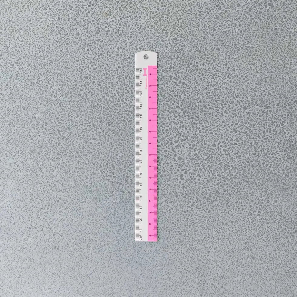 Règle en aluminuim -Rose