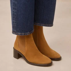 Rivecour - Bottines n°289 - Suède Ecorce
