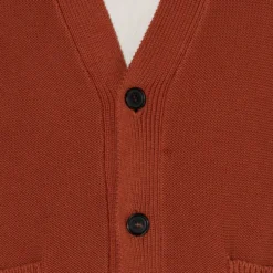 Roberto Collina - Cardigan en maille - Marron