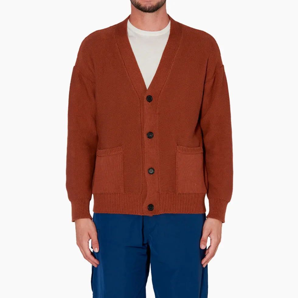 Roberto Collina - Cardigan en maille - Marron