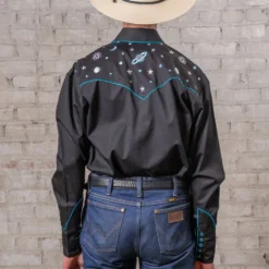 Rockmount - Chemise Out Of This World Western - Noir