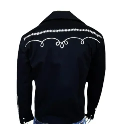 Rockmount - Veste Western Bolero - Noir & Blanc