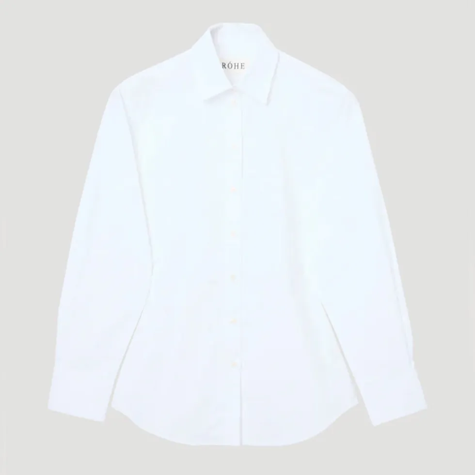 Rohe - Chemise Popeline - Blanc optique
