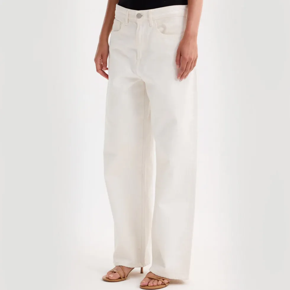 Rohe - Jeans Baggy Fit Denim - Blanc Optic