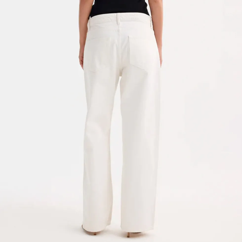 Rohe - Jeans Baggy Fit Denim - Blanc Optic