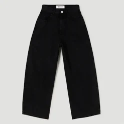 Rohe - Jeans Barrel Leg - Noir