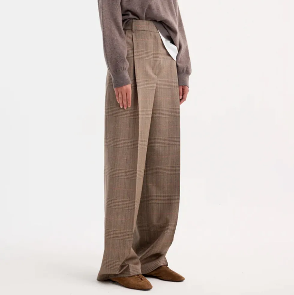 Rohe - Pantalon Tailleur - Prince de Galles
