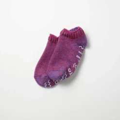 Rototo - Chaussettes Chiné - Rose