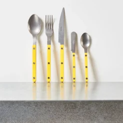 Sabre - Cuillère à café Bistrot - Jaune