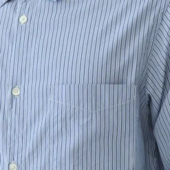 Sage de Cret - Chemise Rayée Thomas - Bleu