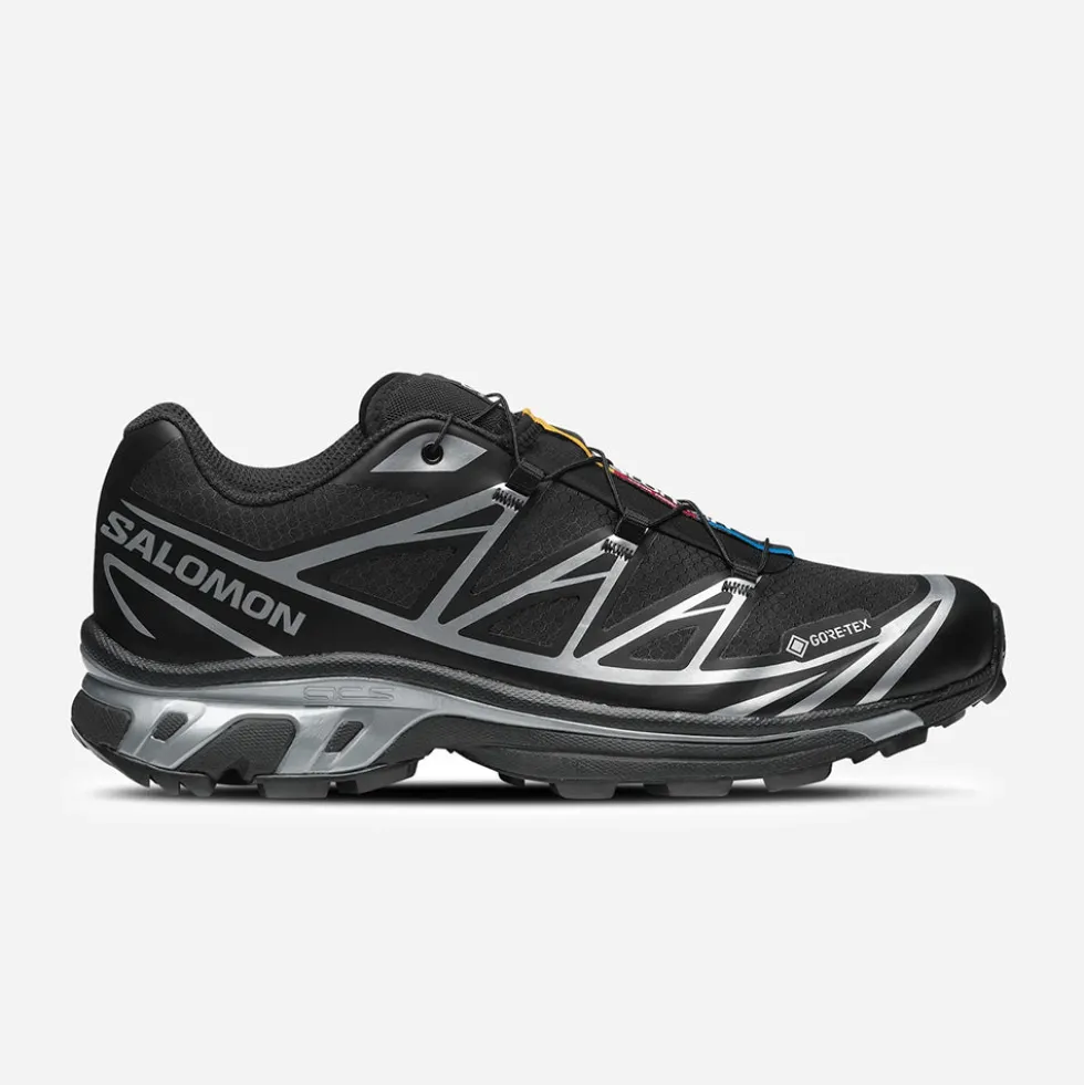 Salomon - Baskets XT-6 Gore-Tex - Noir & Argent