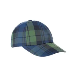 Santacana - Casquette - Tartan Bleu