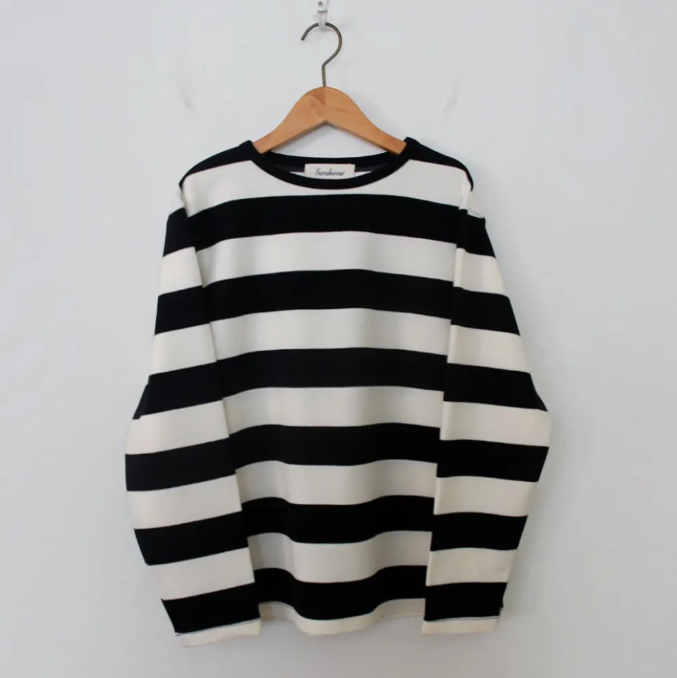 Sarahwear - T-shirt Rayé - Noir & Blanc