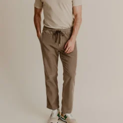 Save Khaki United - Chino en velours - Tabac
