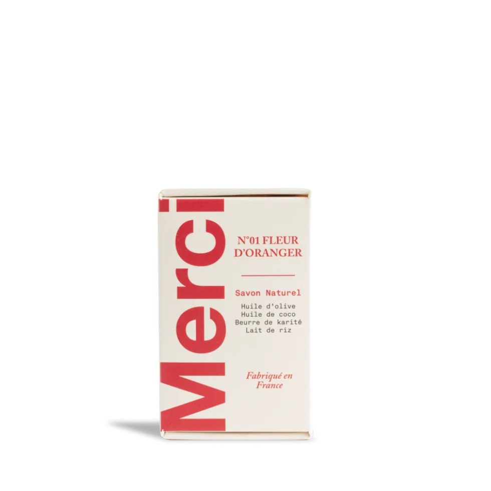 Savon Merci n°01 - Fleur d'oranger