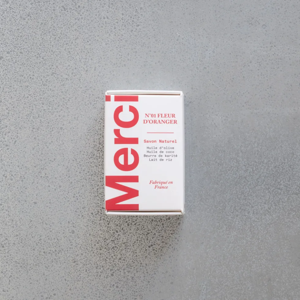 Savon Merci n°01 - Fleur d'oranger