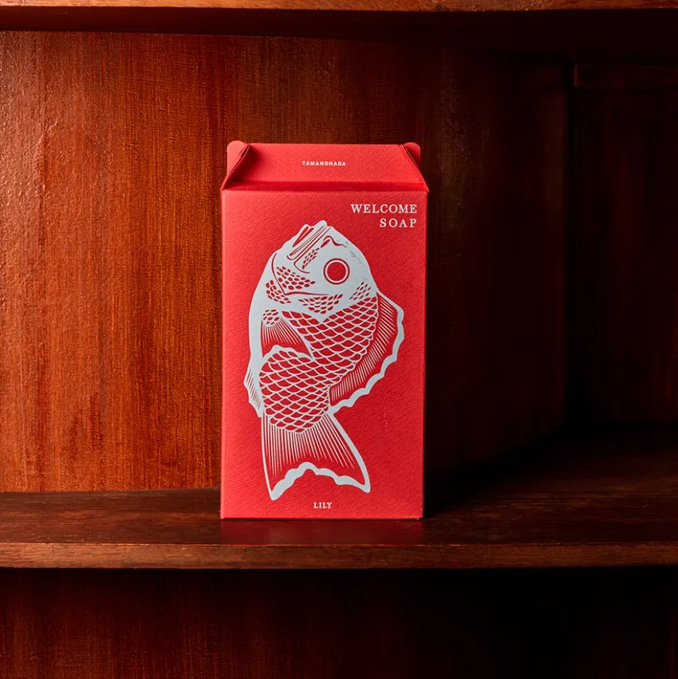 Savon poisson - Blanc