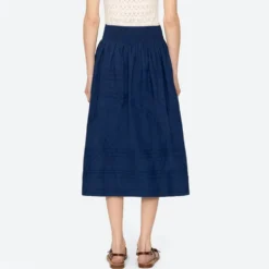 Sea NY - Jupe Camden - Bleu Myrtille