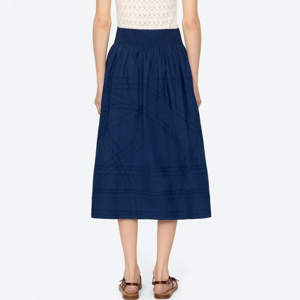 Sea NY - Jupe Camden - Bleu Myrtille