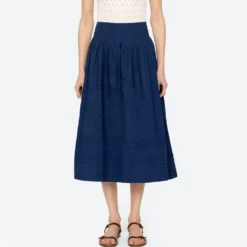 Sea NY - Jupe Camden - Bleu Myrtille