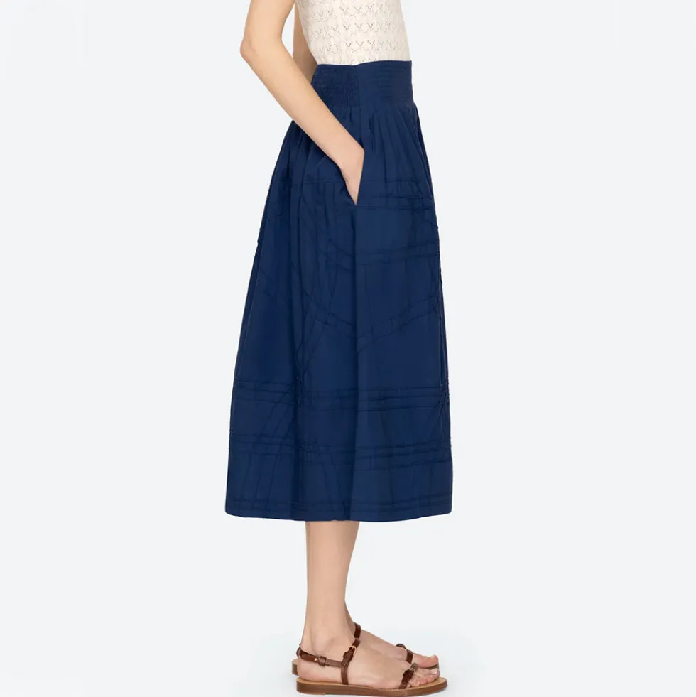 Sea NY - Jupe Camden - Bleu Myrtille