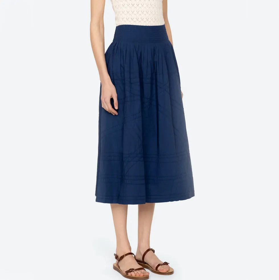 Sea NY - Jupe Camden - Bleu Myrtille