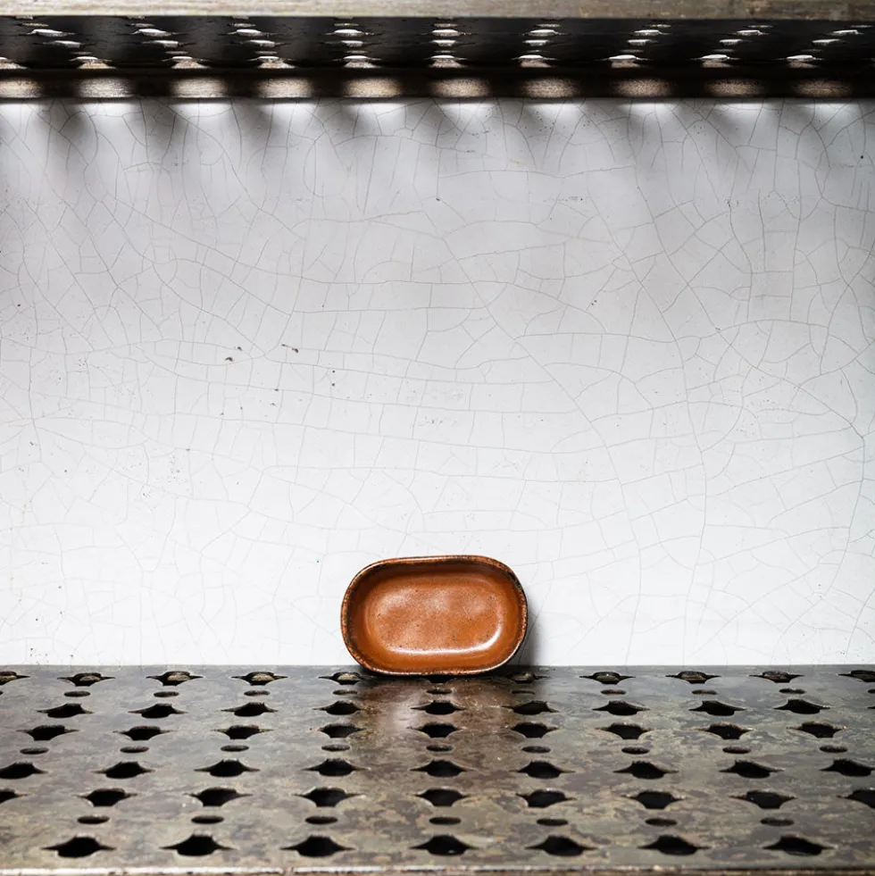 Serax - Assiette creuse en grès n°8 - Ocre