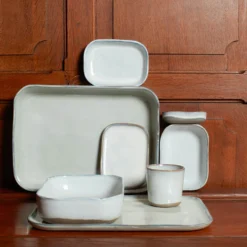 Serax - Assiette creuse en grès n°6 - Mastic