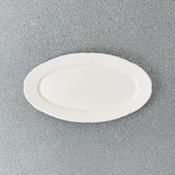 Serax - Assiette plate ovale - Silhouette