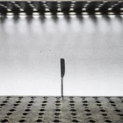 Serax - Couteau en métal martelé - Anthracite - La Nouvelle Table