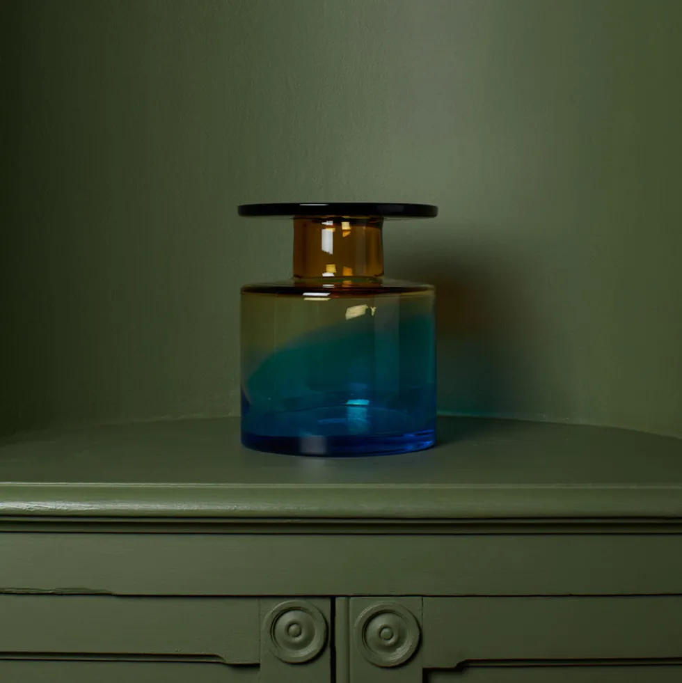 Serax - Vase Wind & Fire - Ambre et Bleu